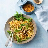 Spaghetti mit Ölsardinen