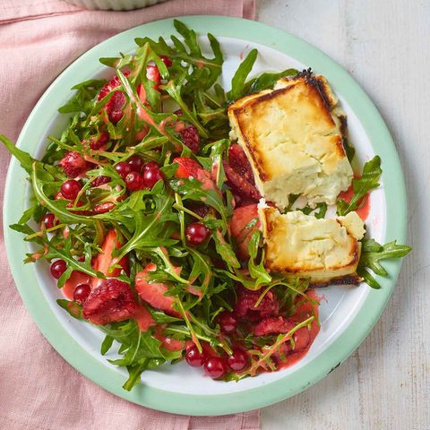 Beeren-Rauke-Salat
