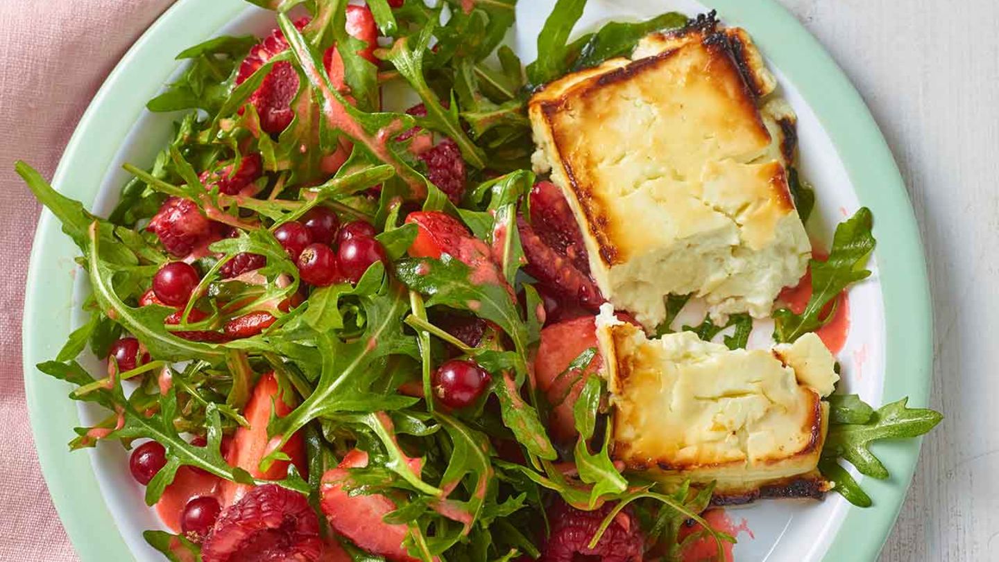Beeren-Rauke-Salat Rezept