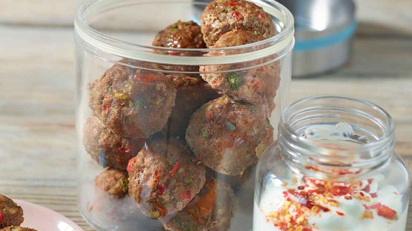 Peperonata-Hackbällchen Rezept