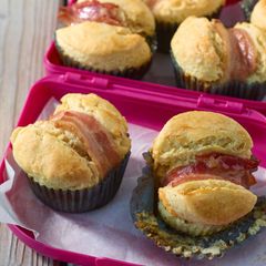 Kräuter-Käse-Scones mit Bacon