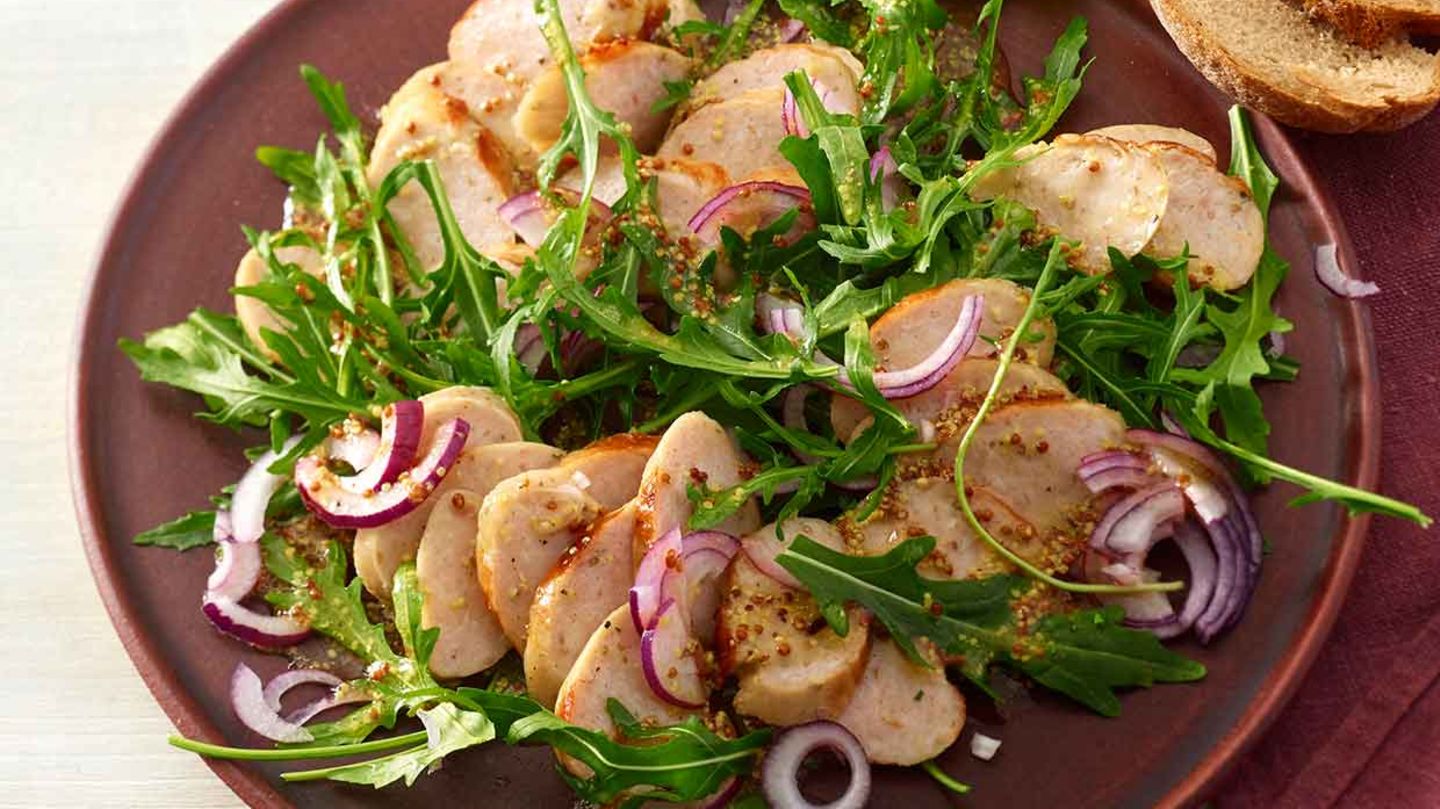 Bratwurst-Carpaccio Rezept