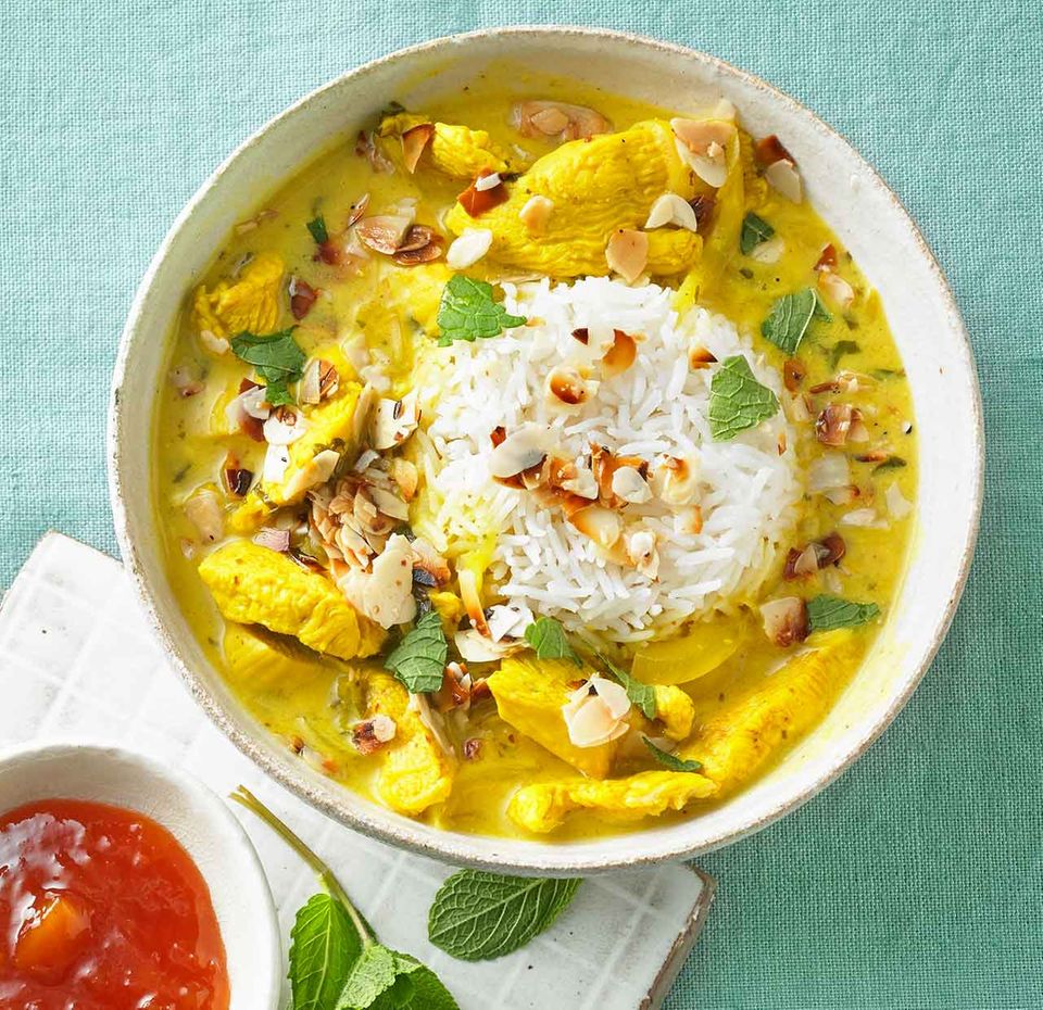 Indisches Hähnchencurry Indisches Hähnchencurry