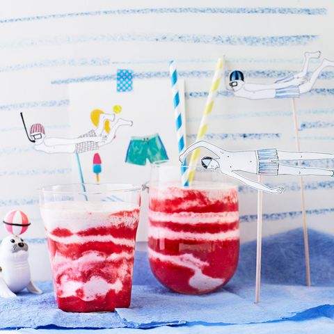 Geswirlter Himbeer-Shake für Thermomix ®