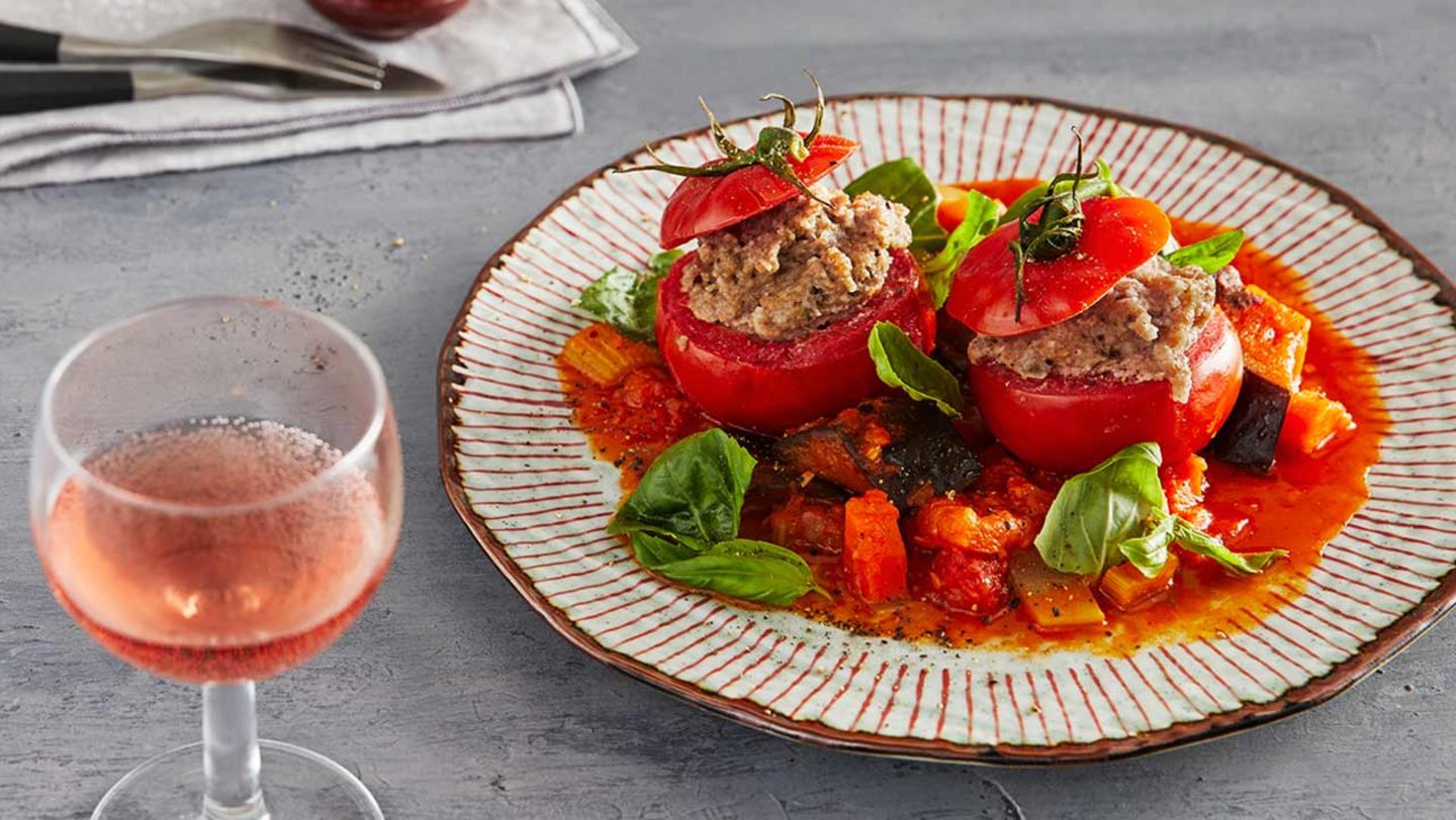 Gefüllte Tomaten: Thermomix ® Rezept