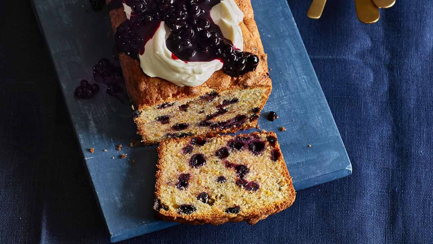 Blaubeer-Marzipan-Kuchen Rezept