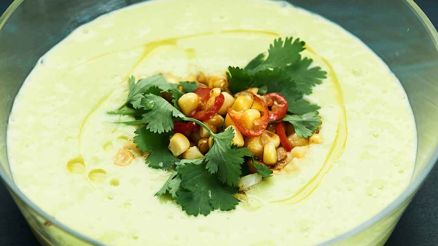 Mango-Lassi mit Mais Rezept