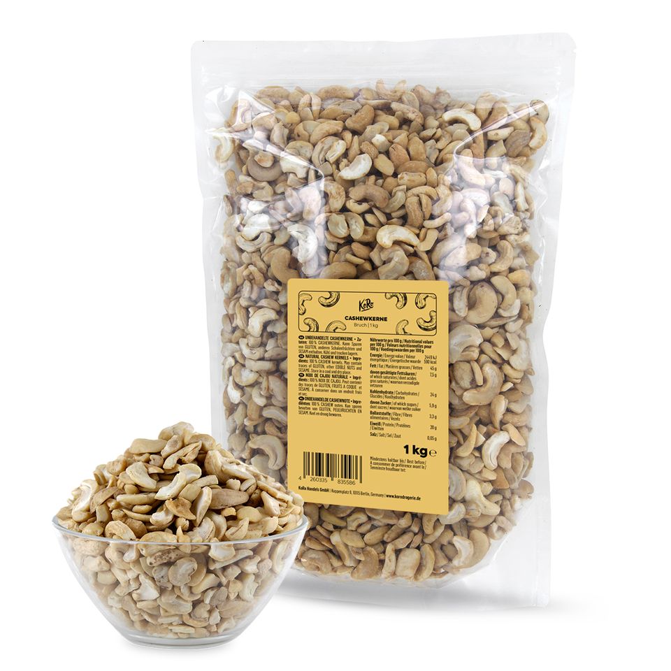 Cashewnussbruchstücke Cashewnussbruchstücke