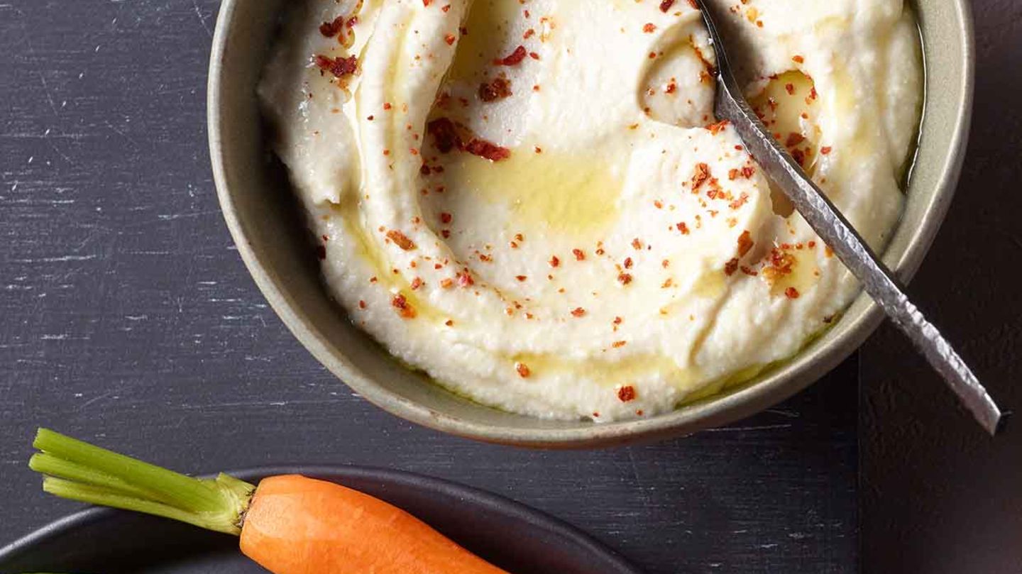 Low-Carb-Hummus Rezept
