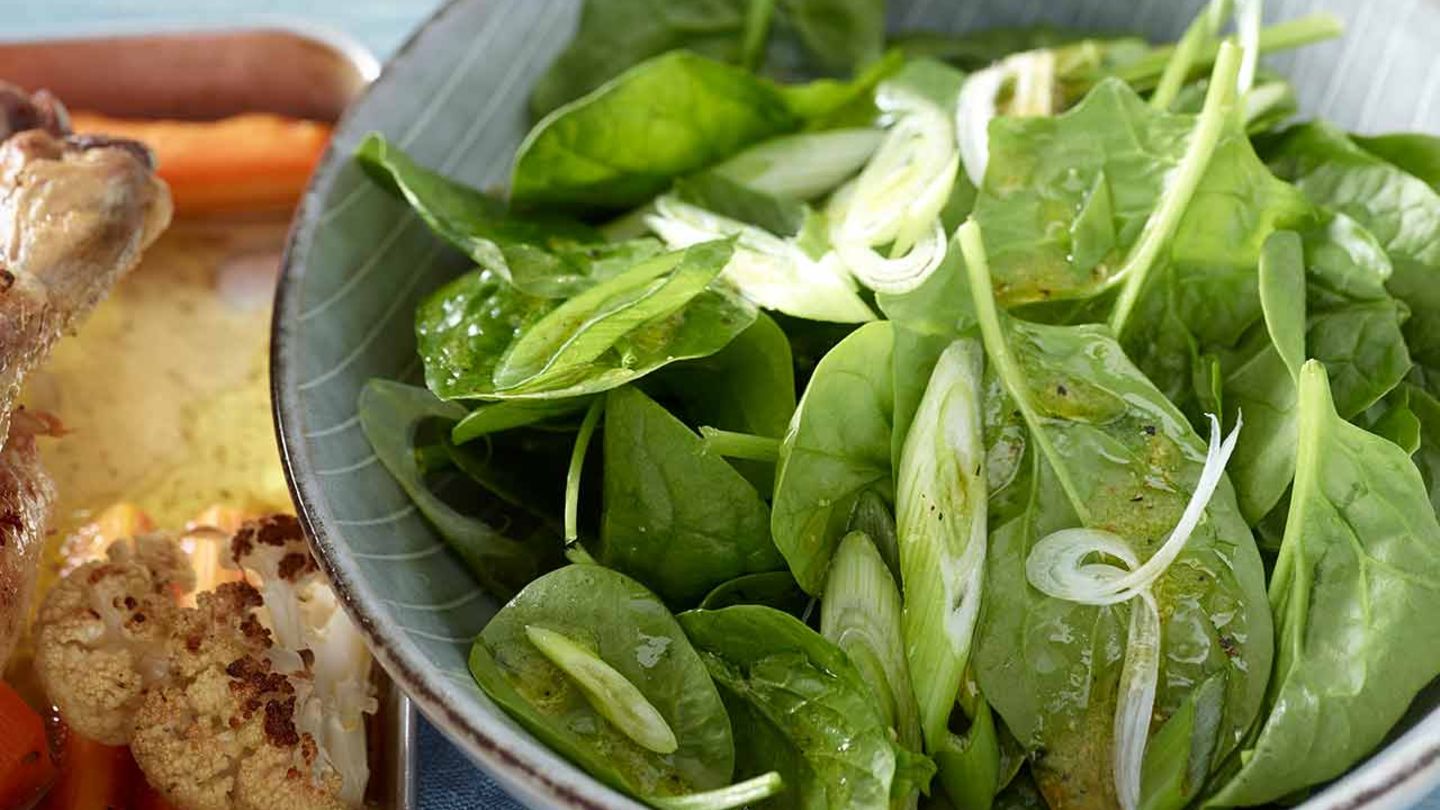 Baby-Spinatsalat Rezept