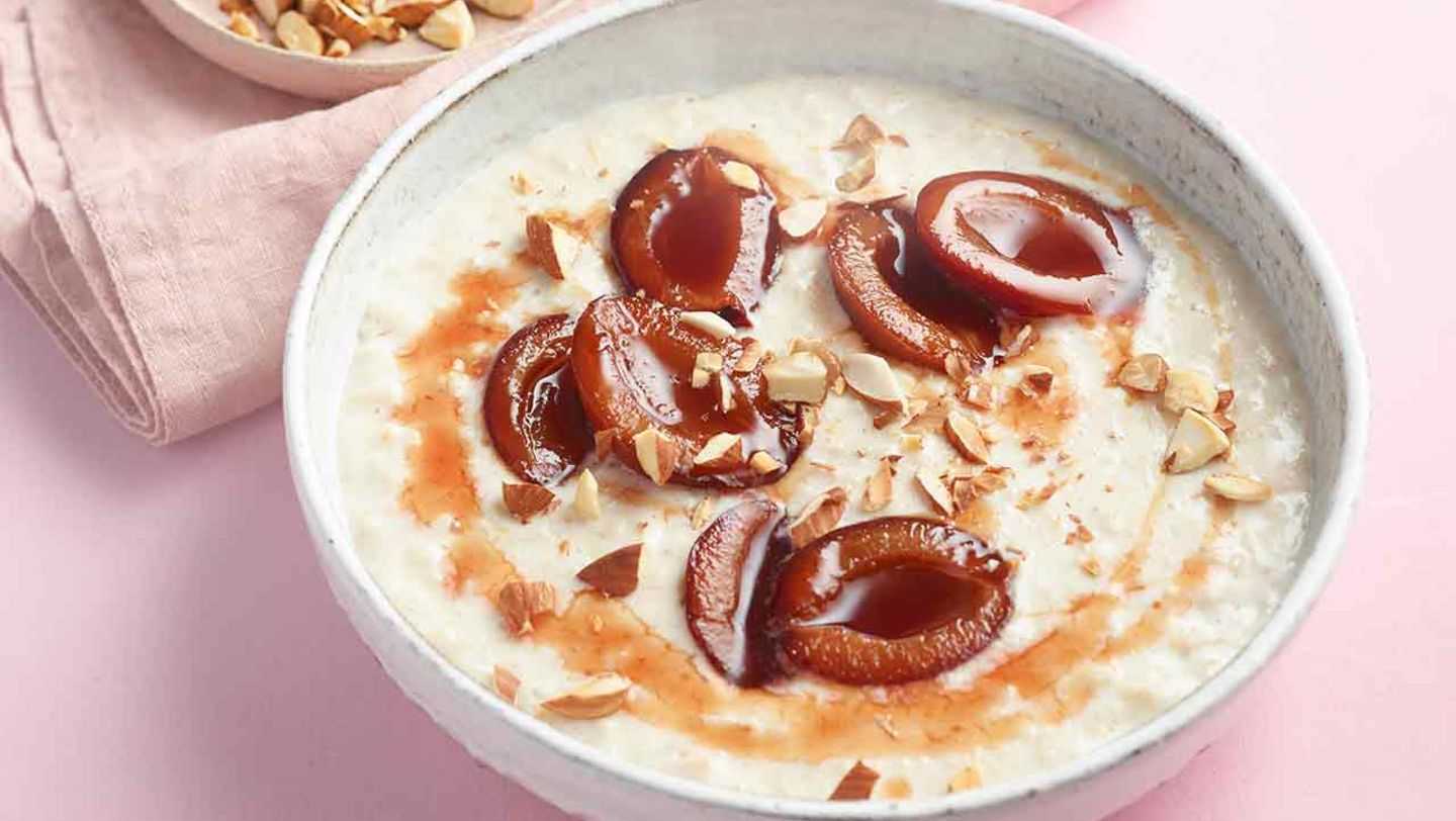 Zwetschgen-Porridge Rezept