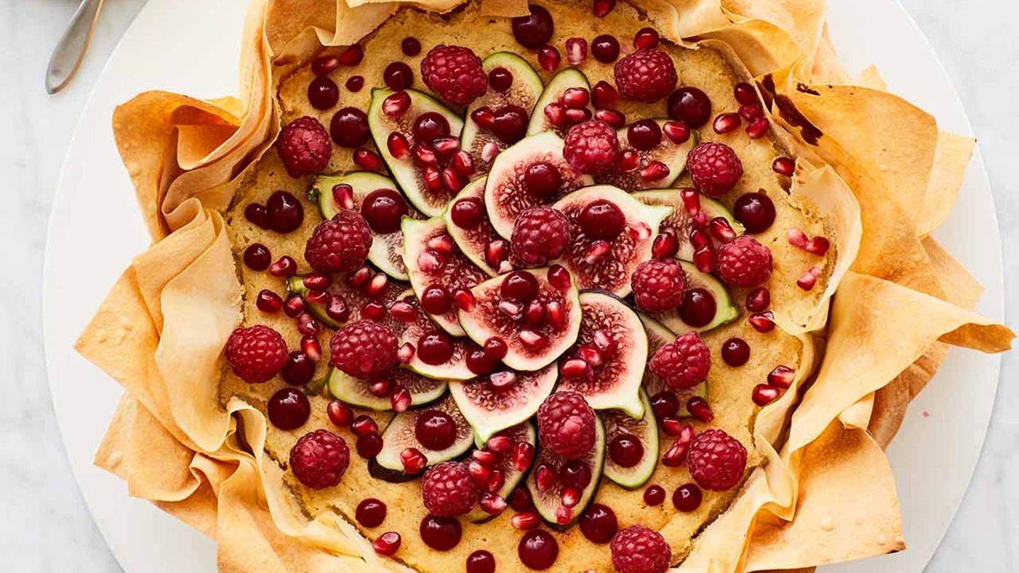 Filoteig-Tarte mit Marzipancreme und Feigen Rezept - [ESSEN UND TRINKEN]