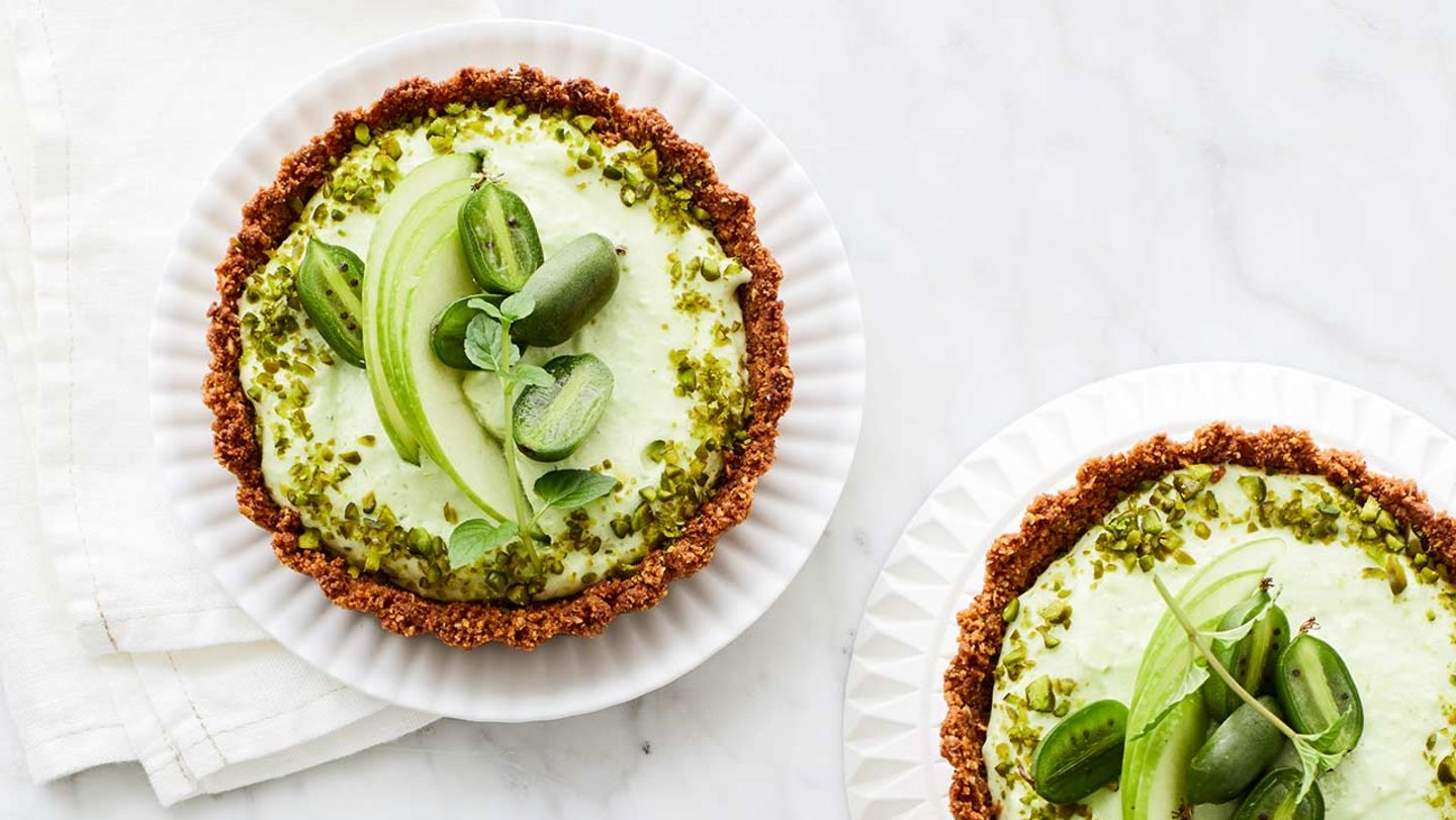 Tartelettes mit Apfel-Avocado-Mousse Rezept