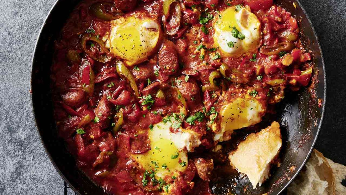 Shakshuka mit Merguez Rezept