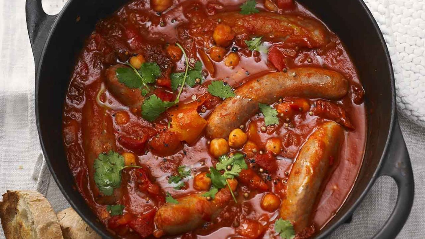 Kichererbsen-Ragout mit Salsiccia Rezept