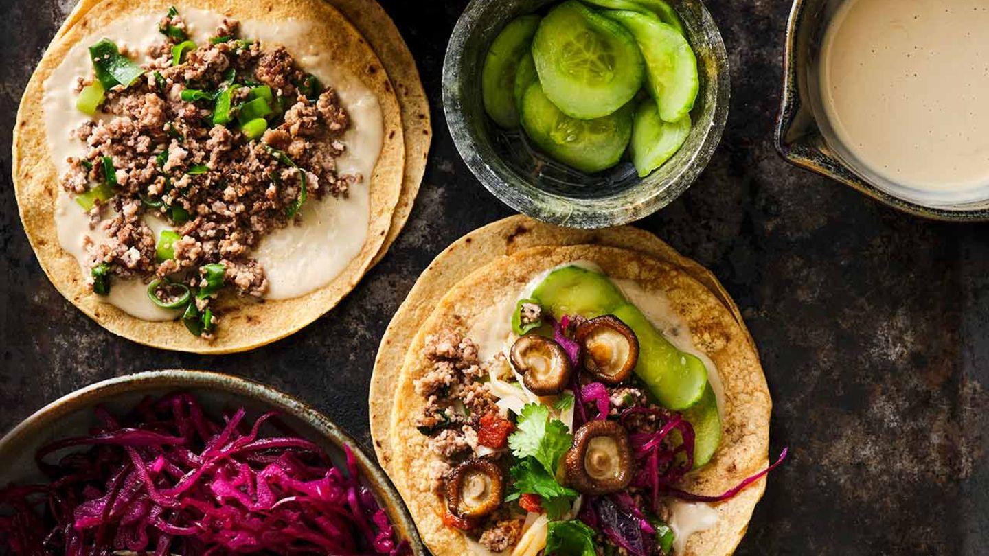 Tortillas mit Hackfleisch und Gemüse Rezept