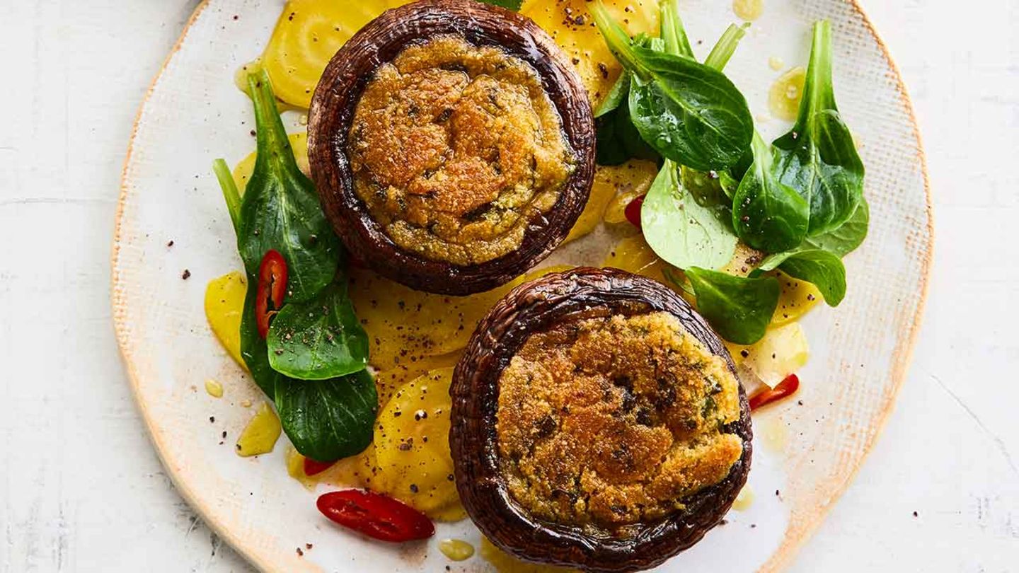 Portobello-Pilze mit Orangenbutter Rezept - [ESSEN UND TRINKEN]