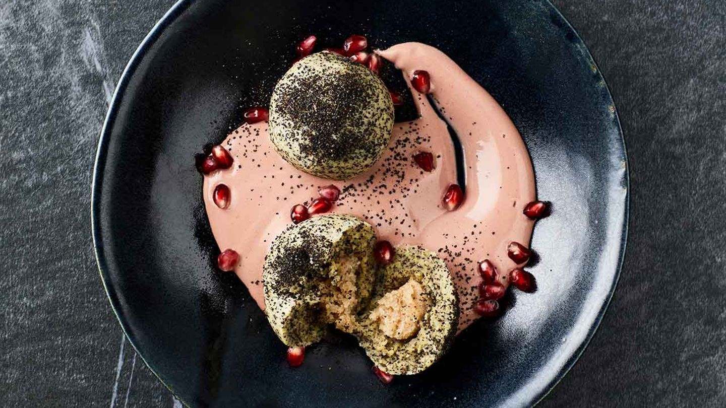 Grießknödel mit Portweincreme Rezept
