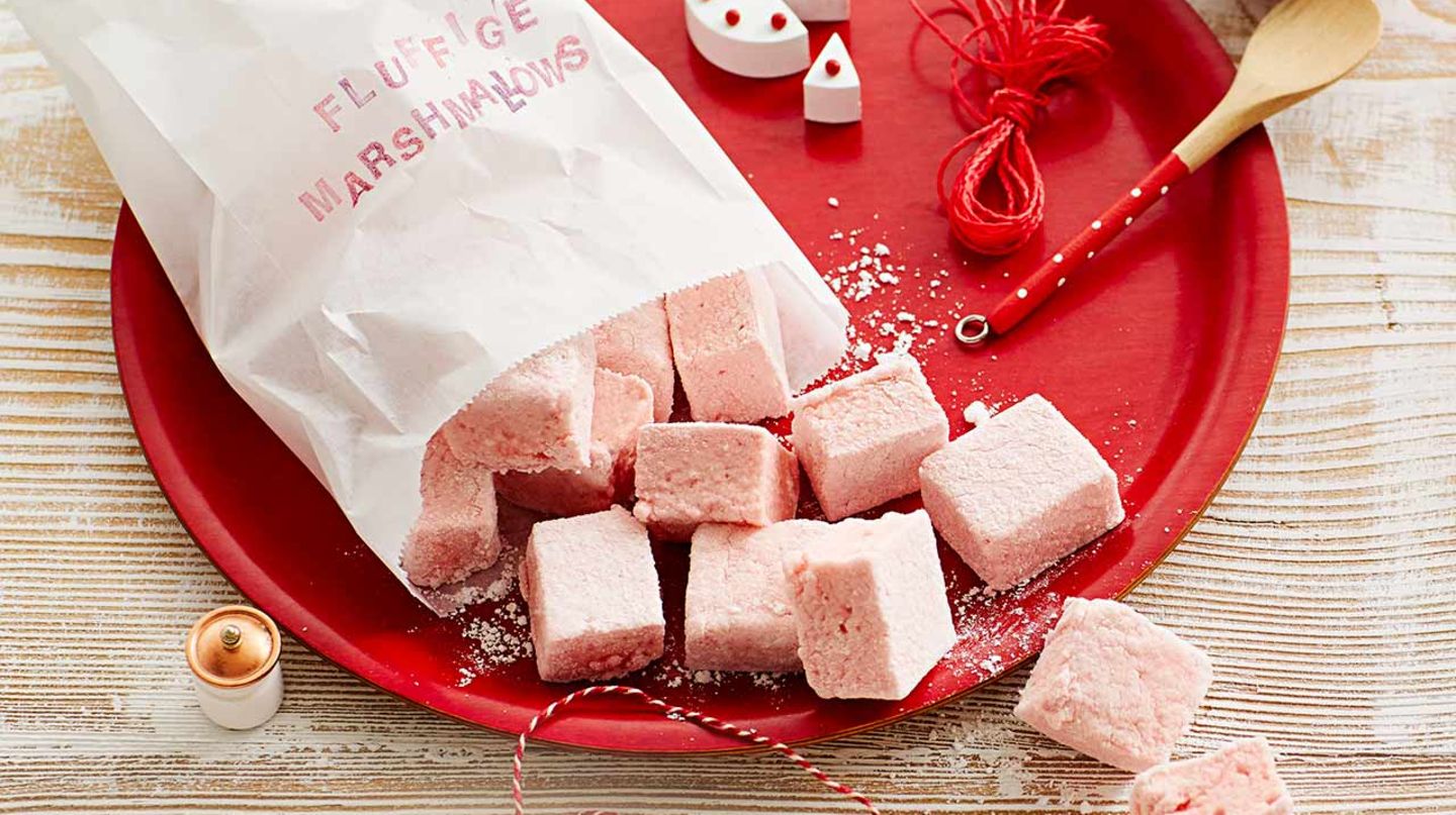 Erdbeer-Marshmallows: Thermomix ® Rezept