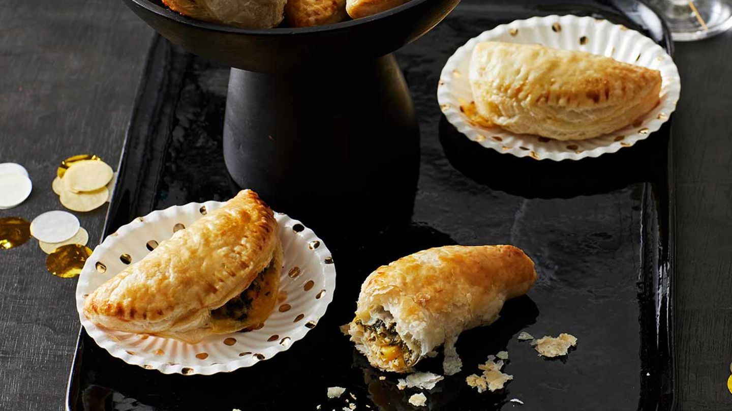 Spinat-Käse-Taschen: Thermomix ® Rezept