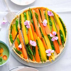 Mandel-Frischkäse-Tarte