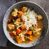 Fisch-Curry mit Kürbis