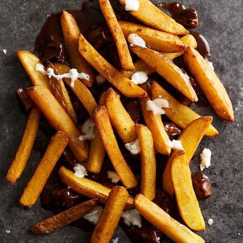 Poutine mit Ragout