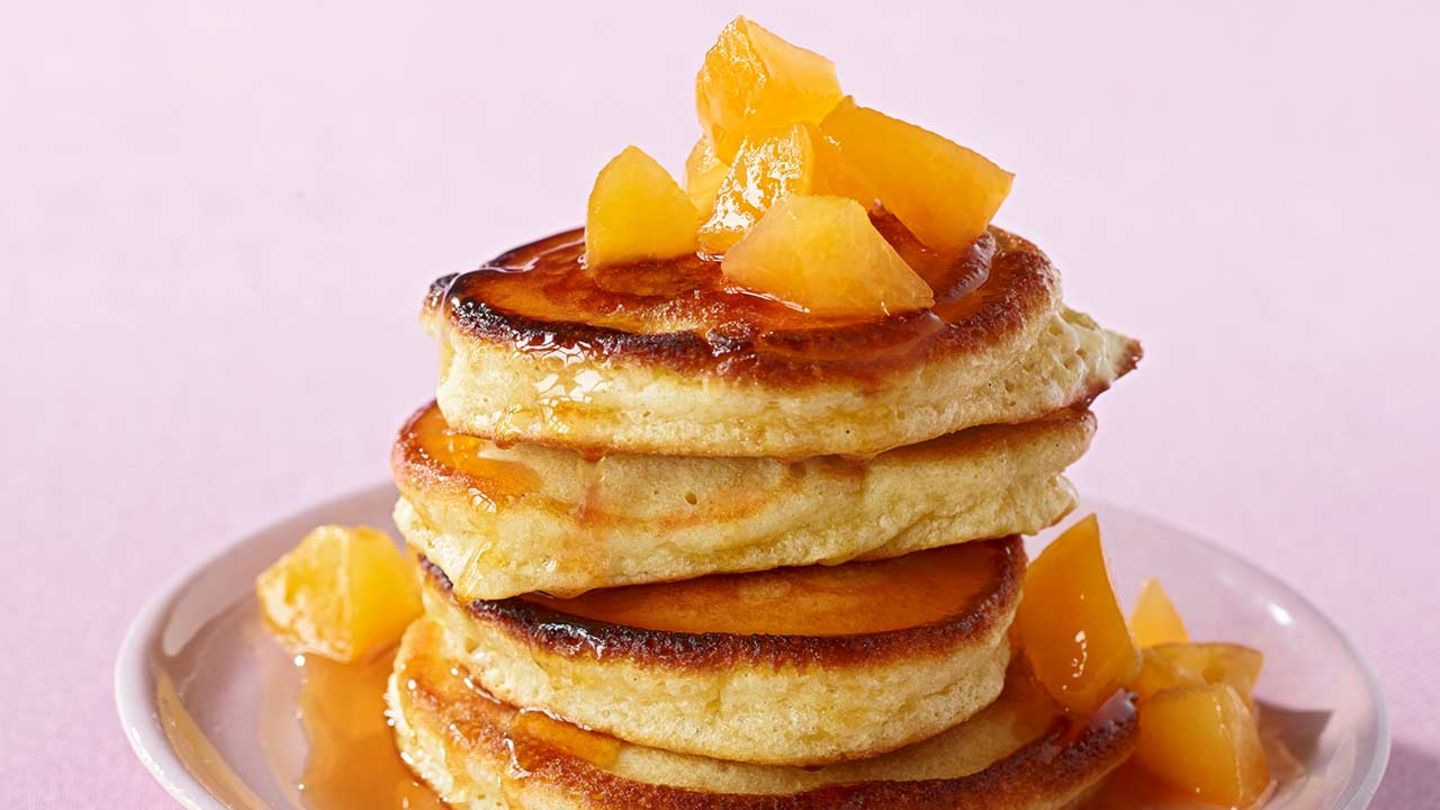 Pancakes mit Aprikosen Rezept