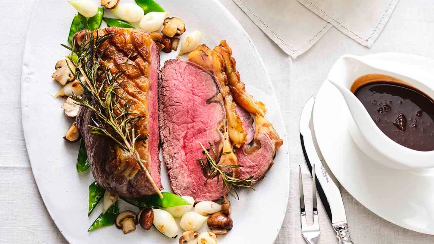 Sauerbraten-Roastbeef Rezept