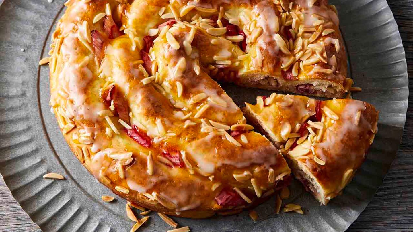 Rhabarberschnecke Rezept