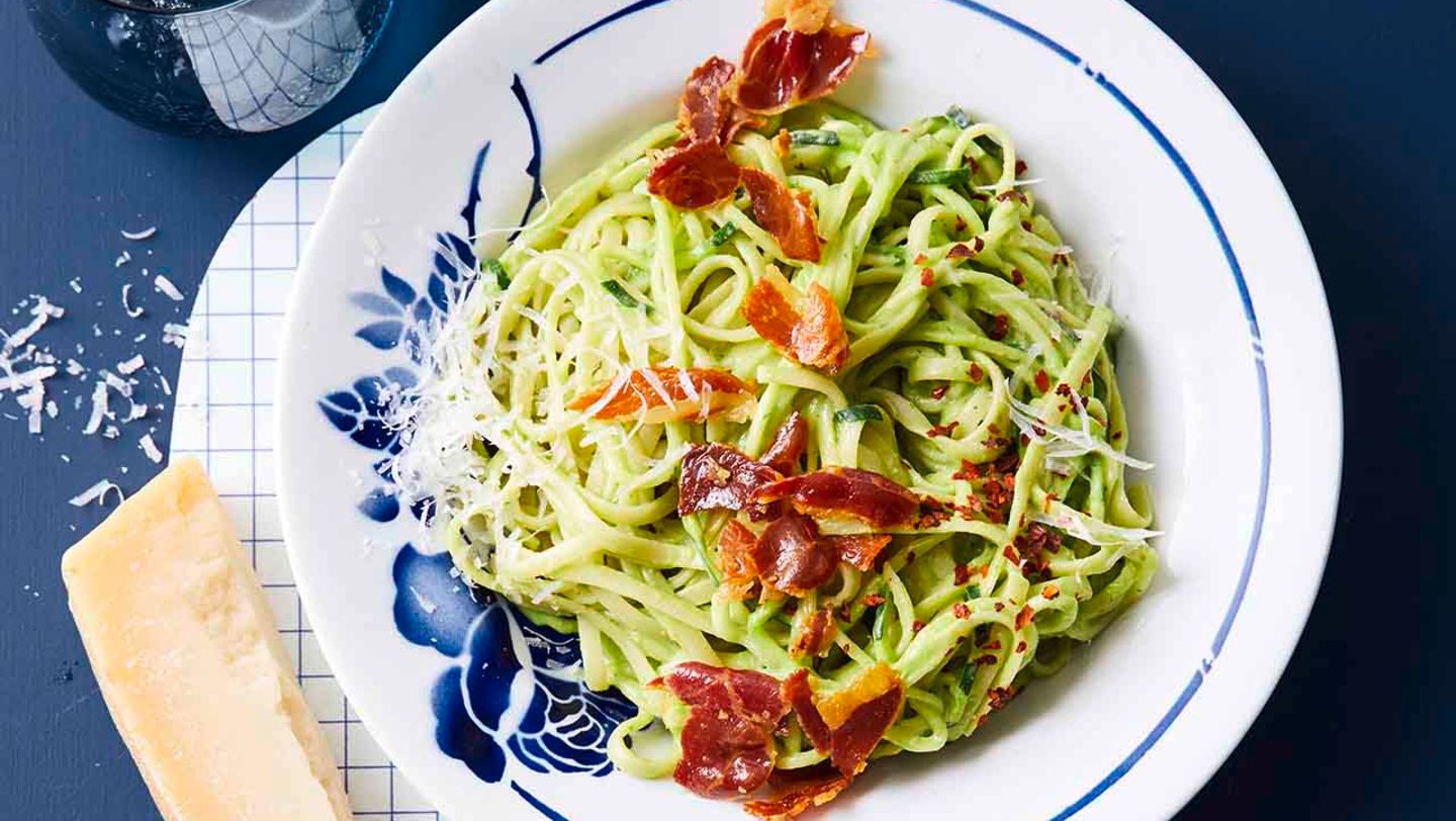 Avocado-Zucchini-Nudeln Rezept