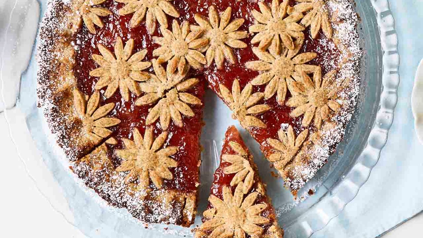 Frühlings-Linzer-Torte Rezept