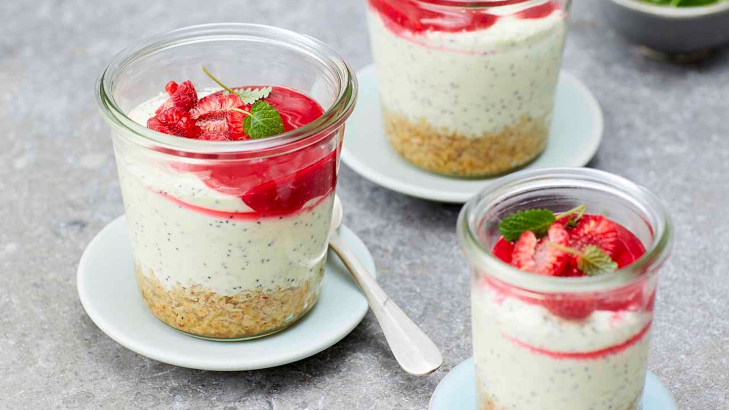 Mohn-Cheesecake Rezept