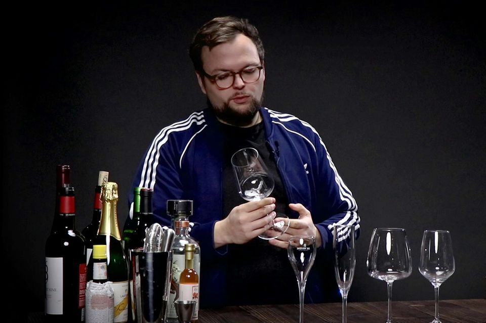 Benedikt Ernst spricht über Weingläser