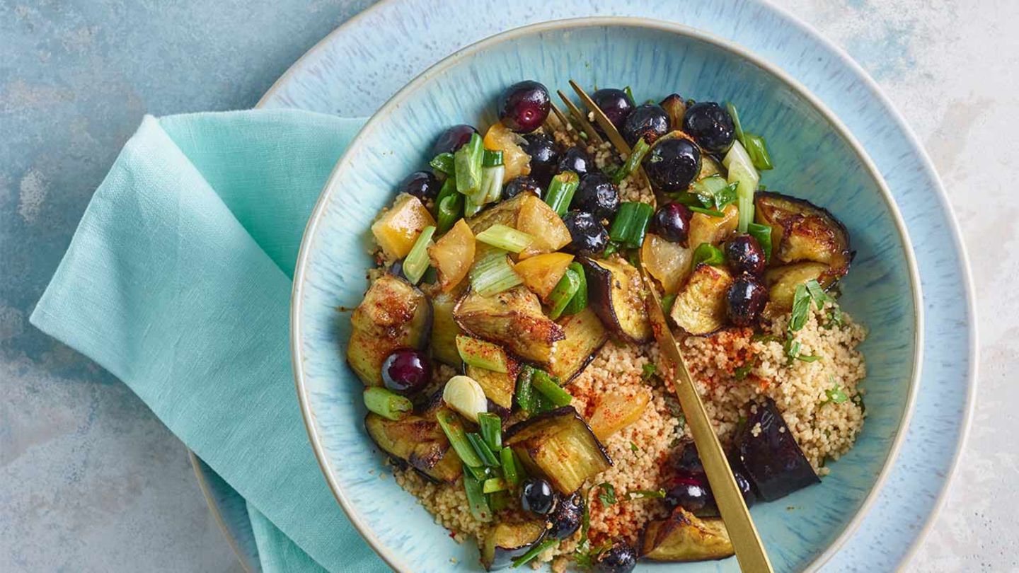 Kamut-Couscous mit Heidelbeeren Rezept