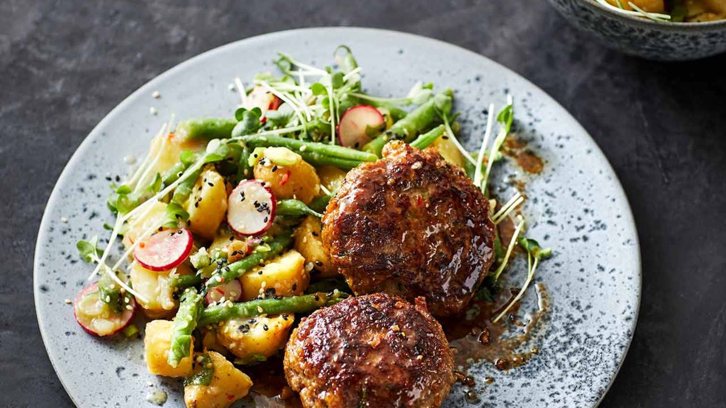 Asia-Kartoffelsalat mit Sesam Rezept