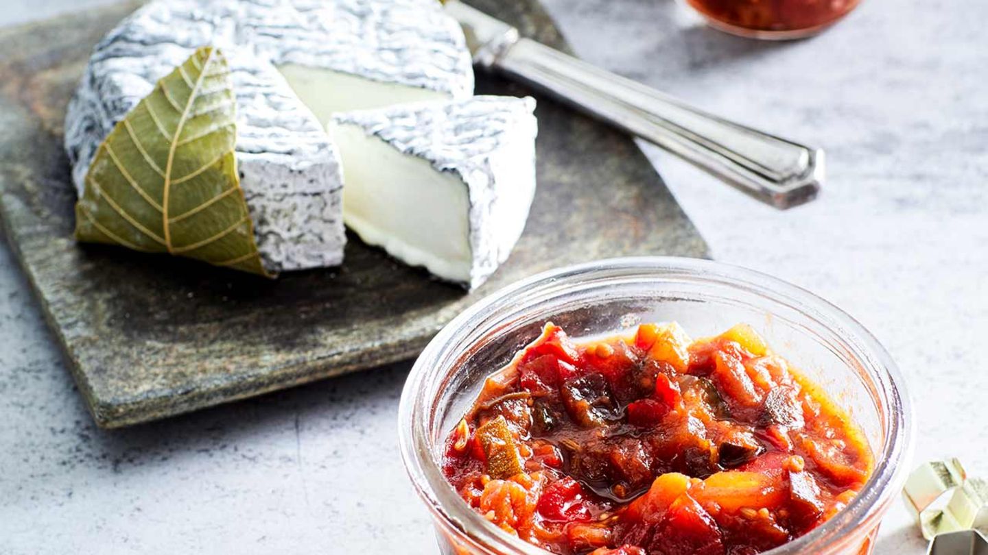Ratatouille-Chutney mit Äpfeln Rezept