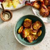 Quetschkartoffeln mit Sesam