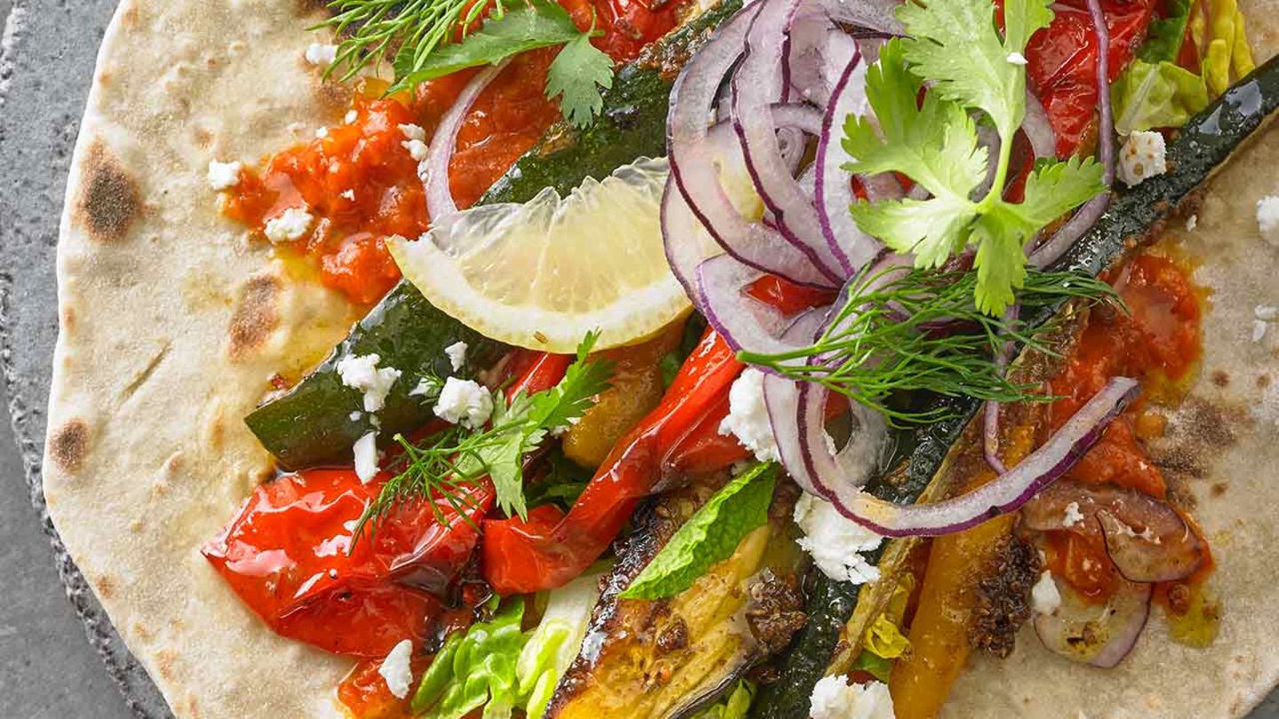Gemüse-Shawarma Rezept