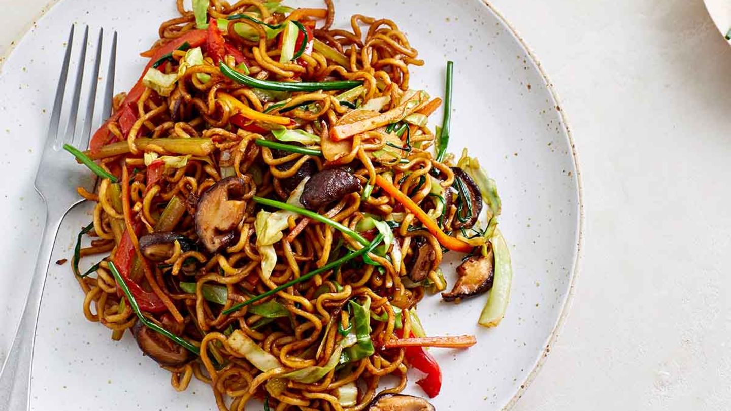 Bratnudeln - schnelles Rezept