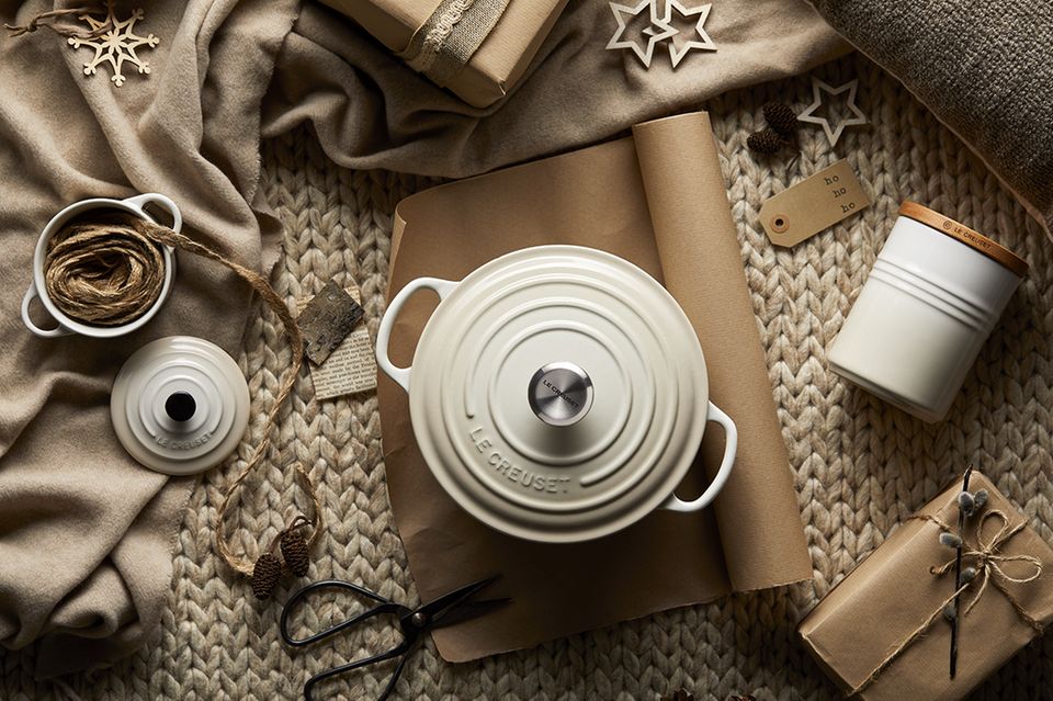 Gewinnspiel: Meringue: Der elegante neue Farbton von LE CREUSET Gewinnspiel: Meringue: Der elegante neue Farbton von LE CREUSET