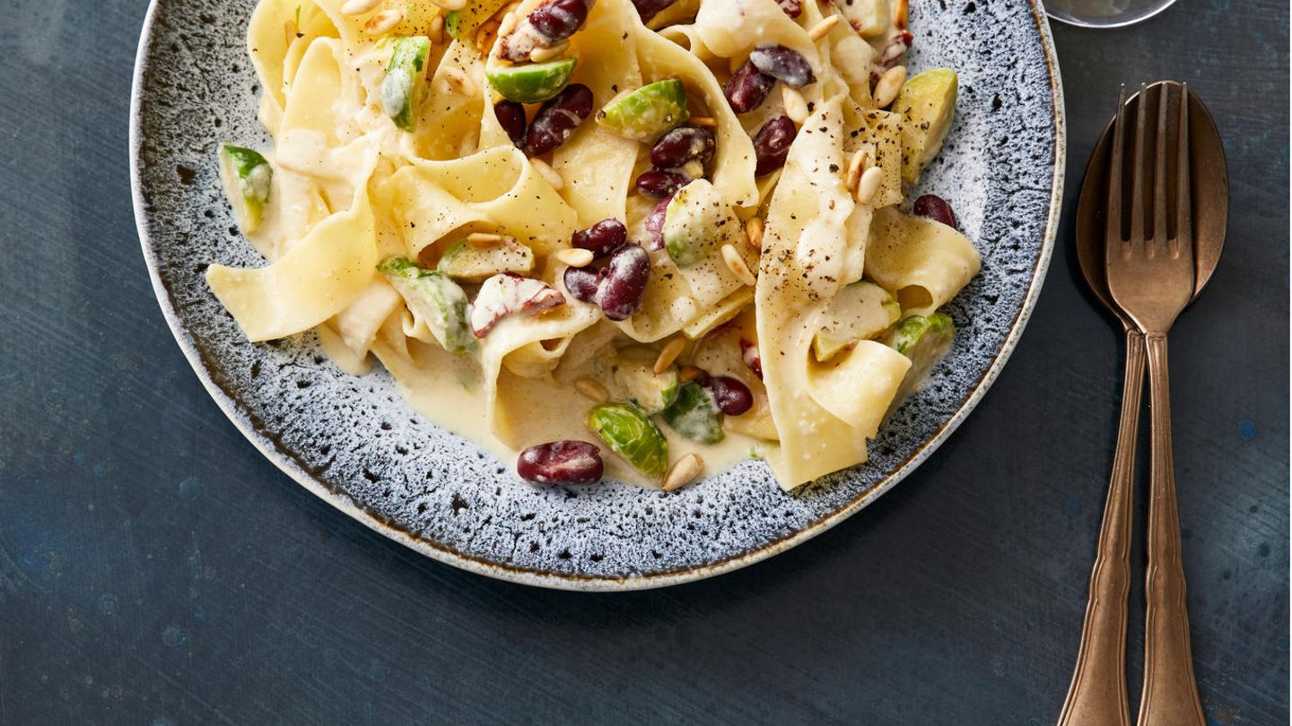 Pappardelle mit Rosenkohl Rezept