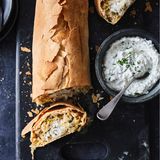 Wirsingstrudel mit Skrei