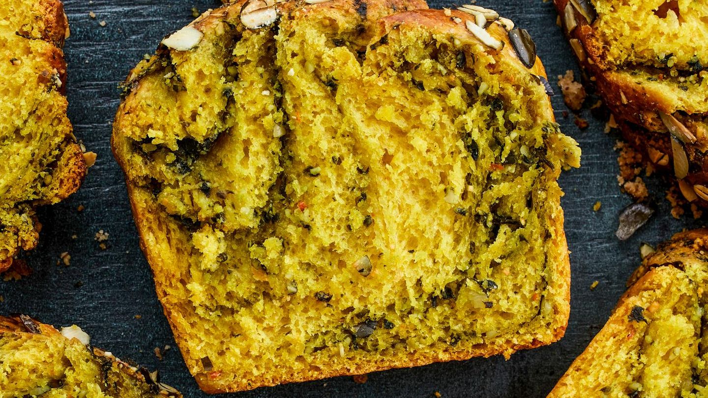 Curry-Kürbis-Babka Rezept