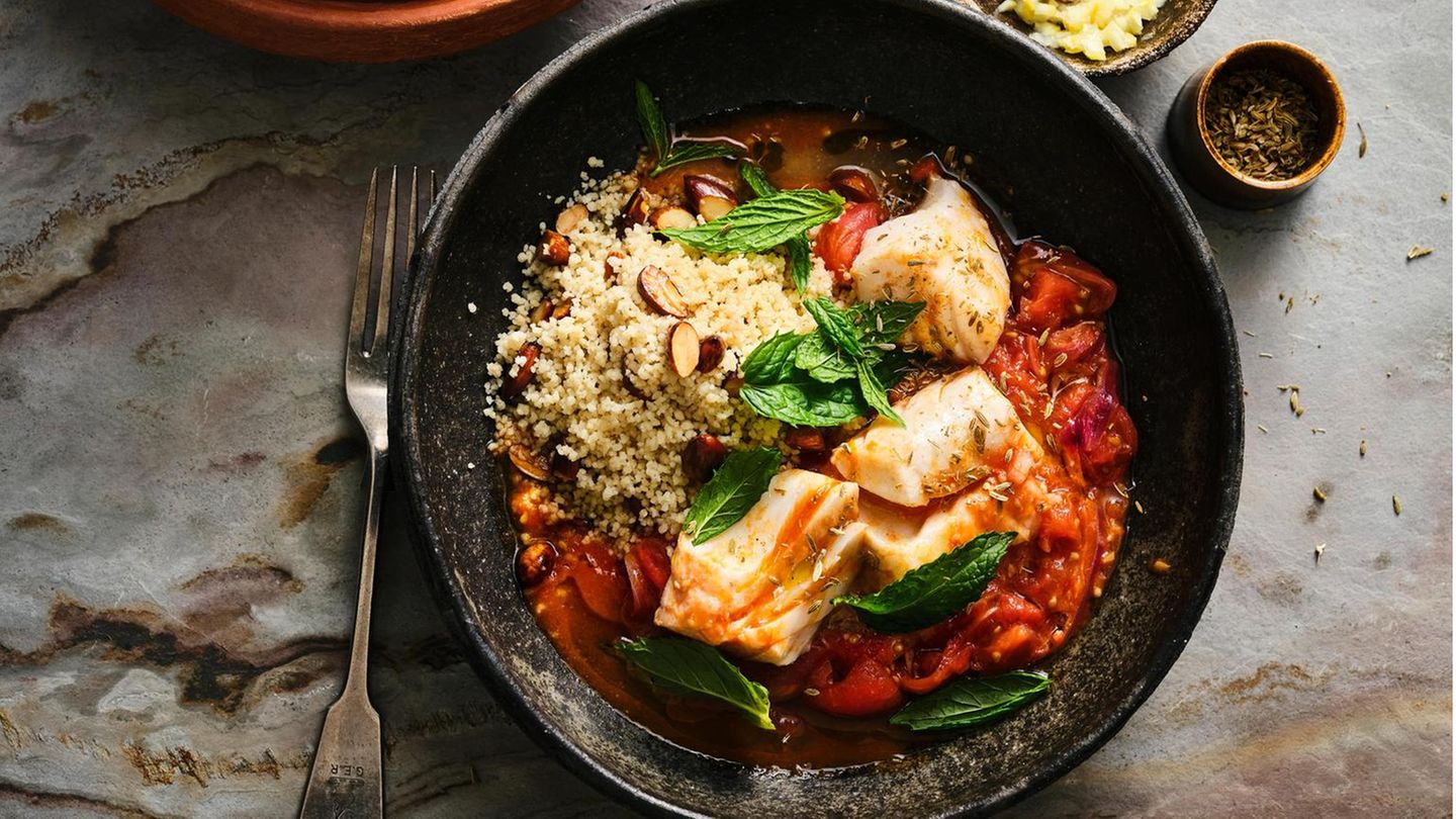 Kabeljau-Eintopf mit Salzzitrone Rezept - [ESSEN UND TRINKEN]