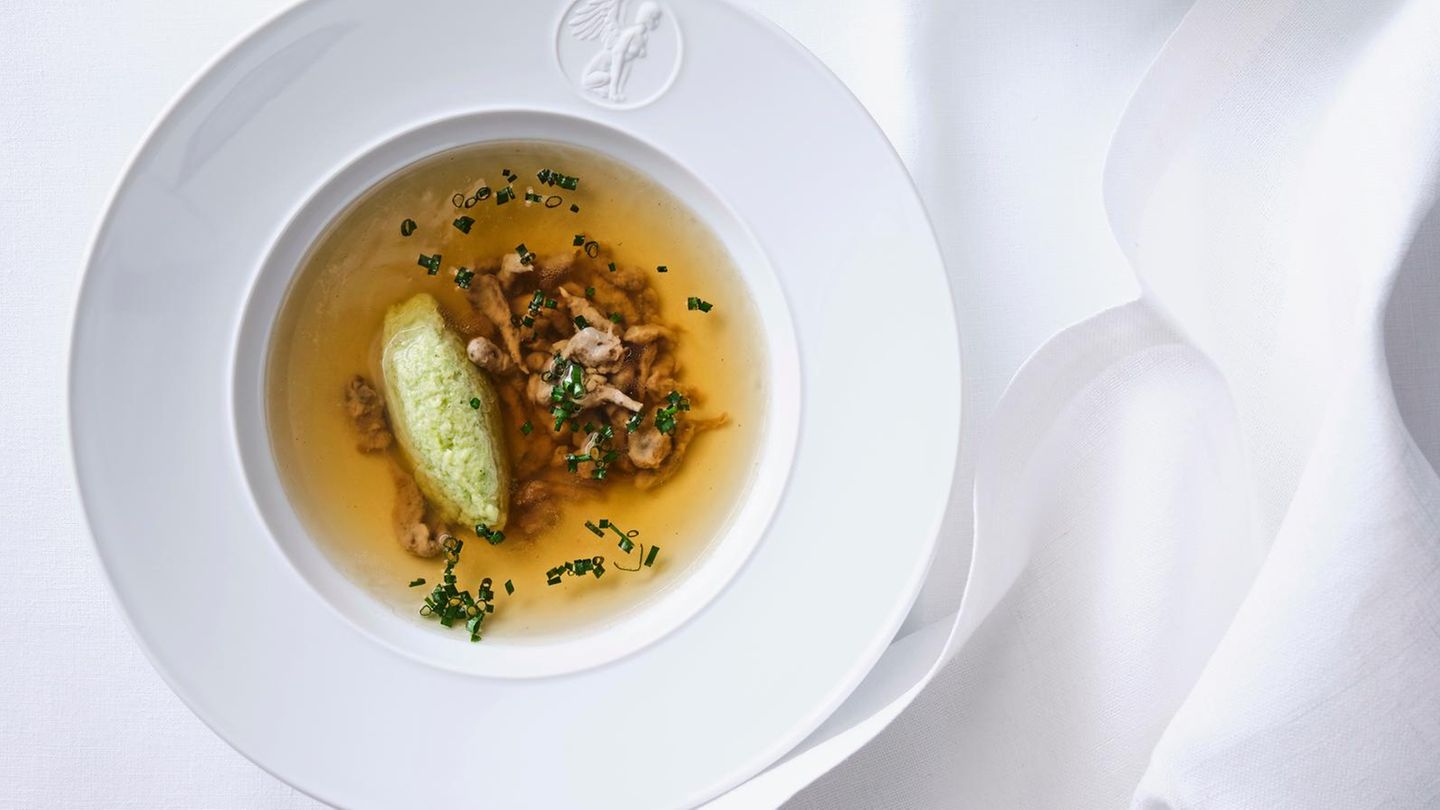 Rinderbrühe mit Rinderbrust Rezept