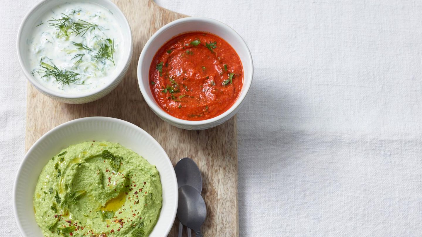 Kichererbsen-Paprika-Dip Rezept