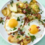 Kartoffel-Kohlrabi-Gröstl