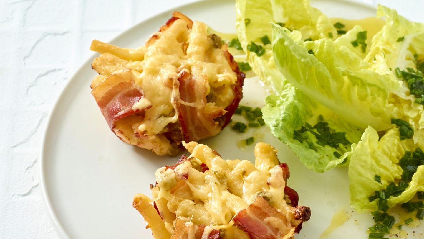 Mac-’n’-Cheese-Muffins Rezept