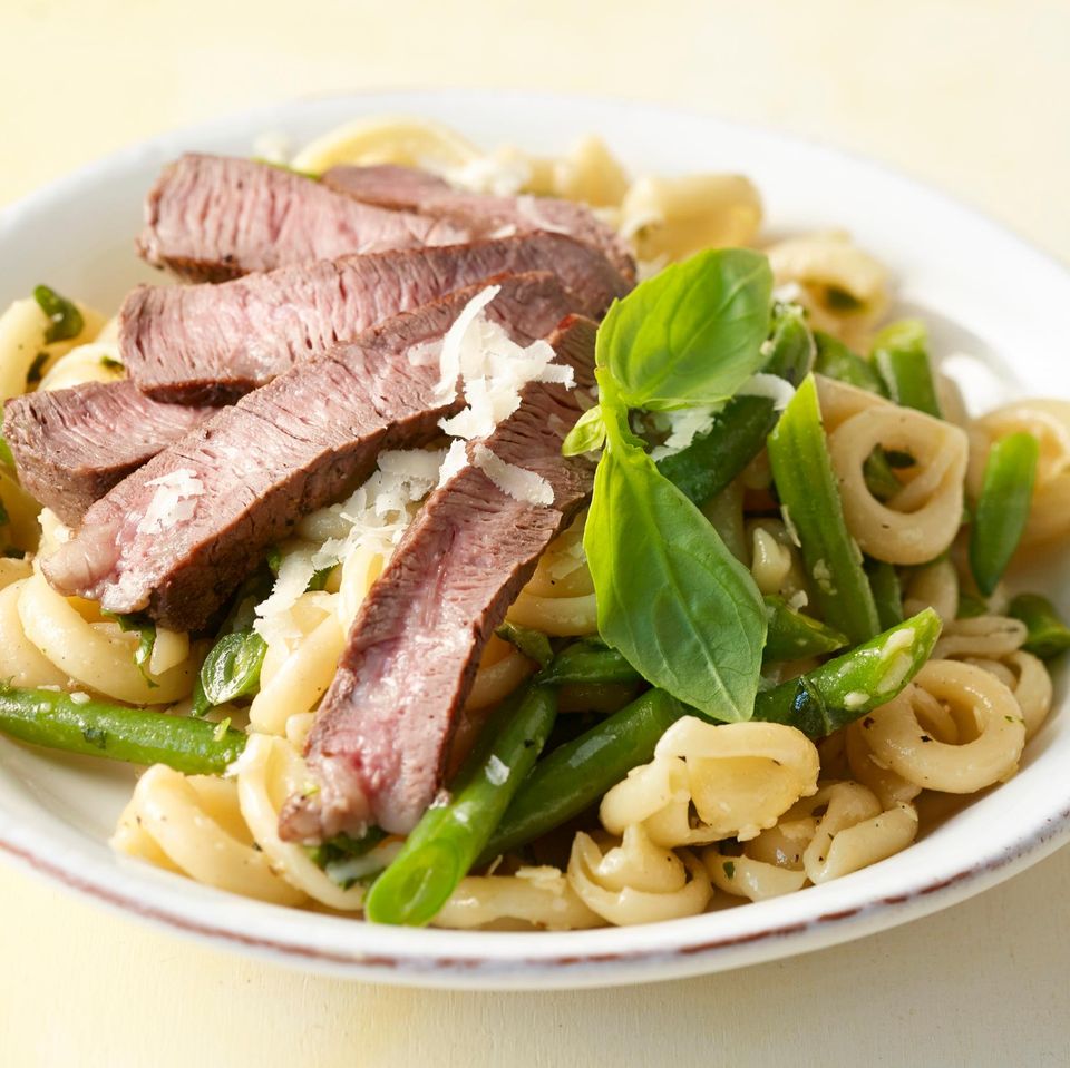 Bohnen-Nudel-Salat